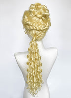 Blonde Braided Lace Front Synthetic Wig LF2240