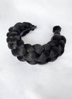 Jet Black Braided Lace Front Synthetic Wig For Cosplay as Madame Giry from The Phantom Of the Opera LF2241