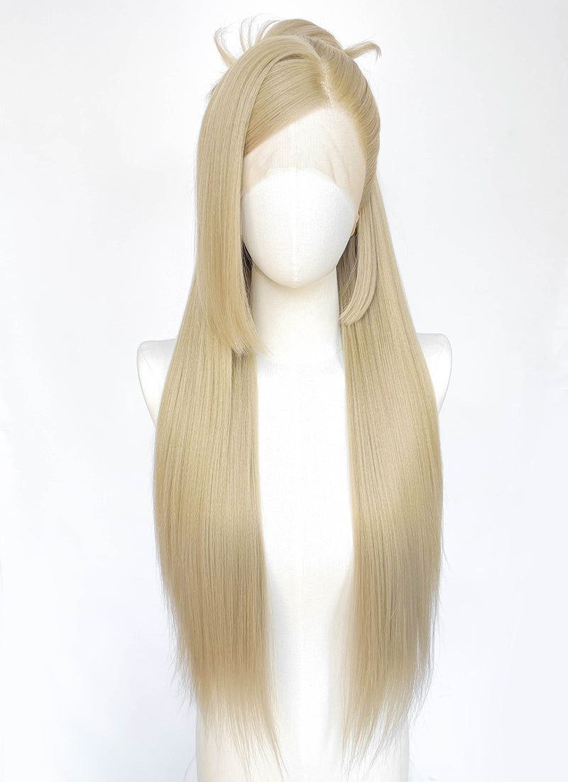 Ash Blonde Lace Front Wig For Cosplay as Kai'Sa (K/DA FIRESTARTER) from League of Legends LF2243
