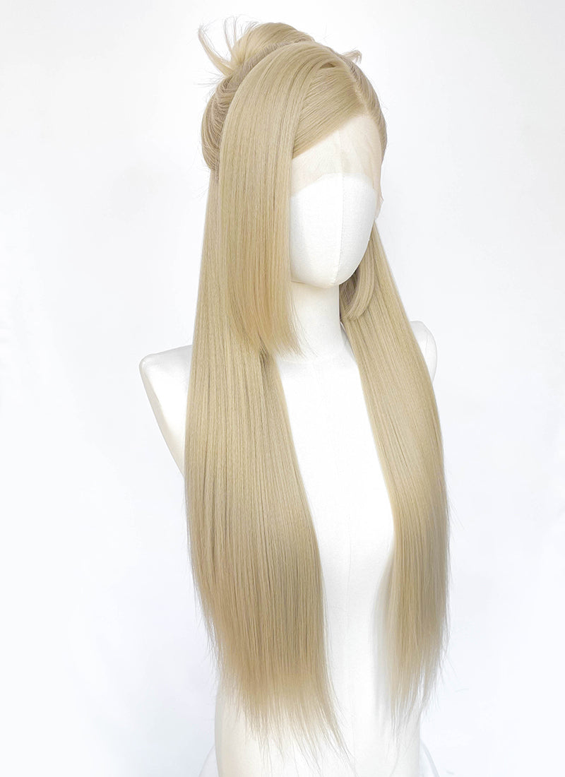 Ash Blonde Lace Front Wig For Cosplay as Kai'Sa (K/DA FIRESTARTER) from League of Legends LF2243