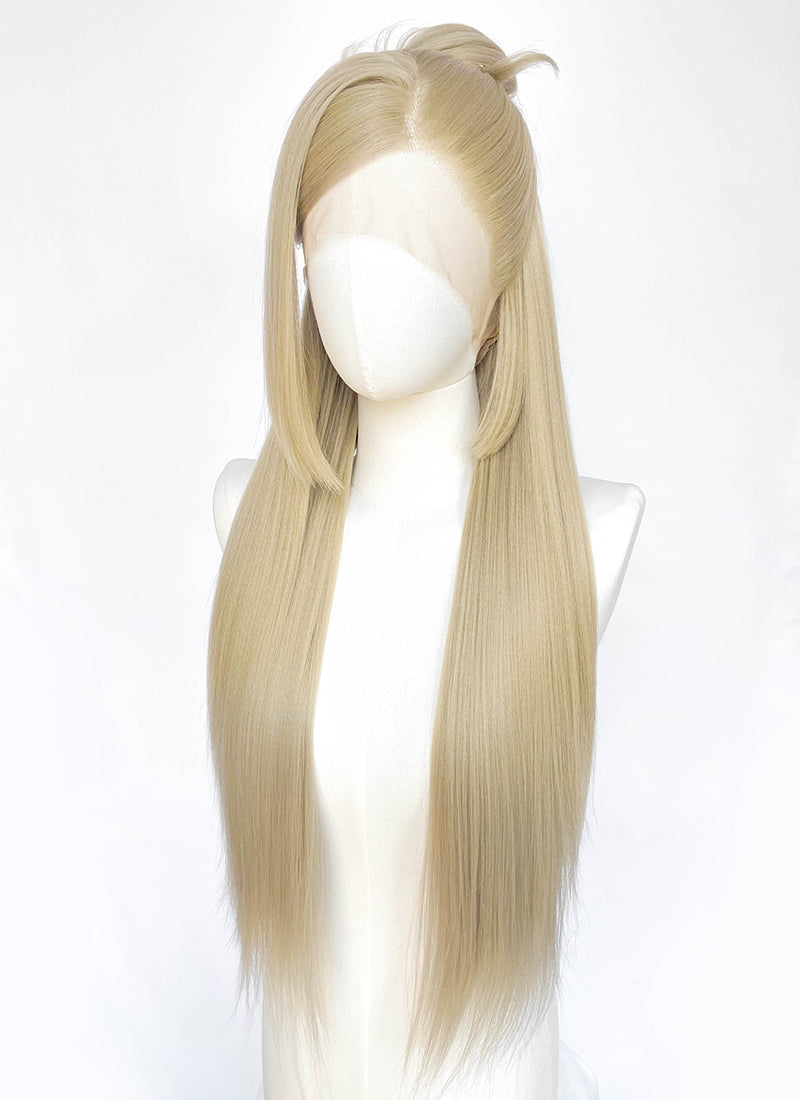 Ash Blonde Lace Front Wig For Cosplay as Kai'Sa (K/DA FIRESTARTER) from League of Legends LF2243