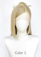 Ash Blonde Lace Front Wig For Cosplay as Kai'Sa (K/DA FIRESTARTER) from League of Legends LF2243