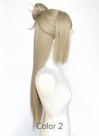 Ash Blonde Lace Front Wig For Cosplay as Kai'Sa (K/DA FIRESTARTER) from League of Legends LF2243