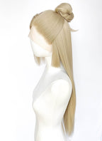 Ash Blonde Lace Front Wig For Cosplay as Kai'Sa (K/DA FIRESTARTER) from League of Legends LF2243