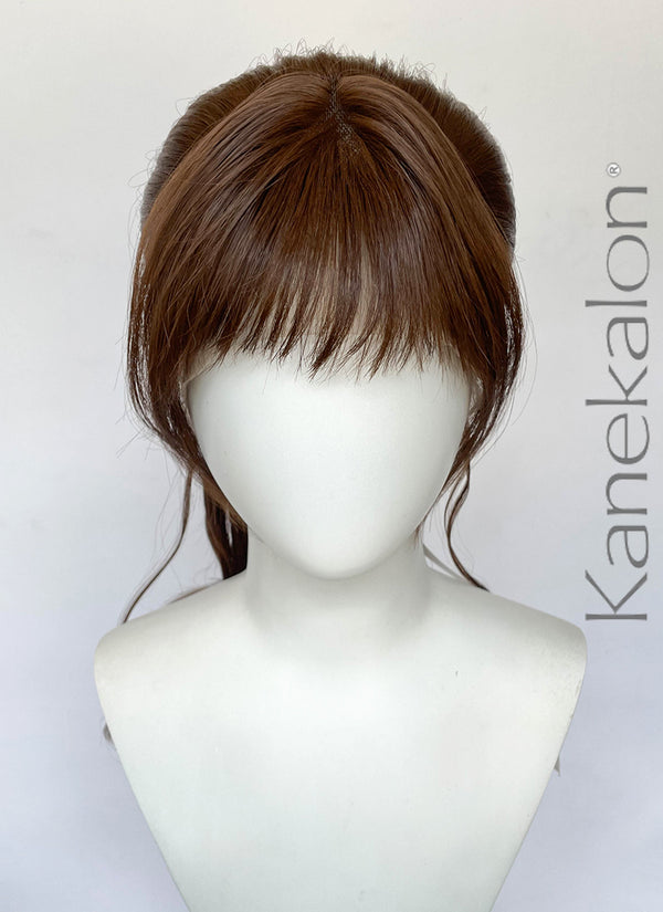 Clair Obscur: Expedition 33 Sciel Brunette Braided Lace Front Kanekalon Synthetic Wig LF2512