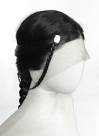Avatar: The Last Airbender Jet Black Braided Lace Front Synthetic Hair Wig LF2521