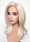 Light Blonde Straight Lace Front Synthetic Wig LF269
