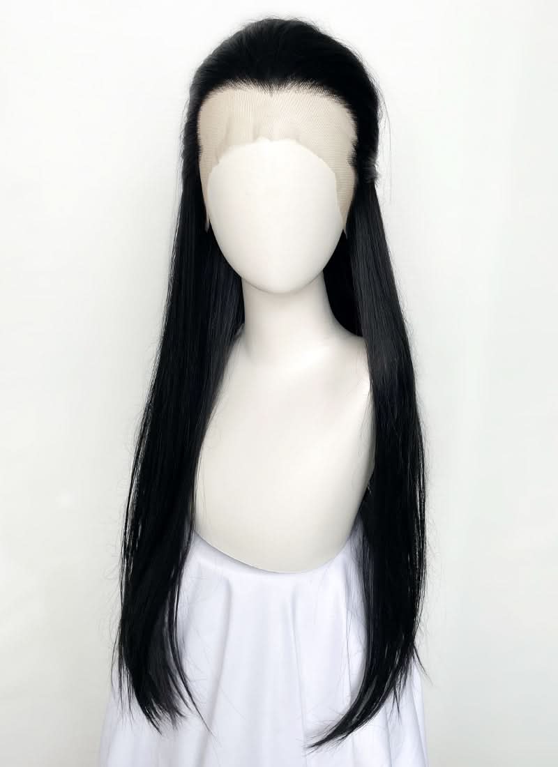 Black Straight Lace Front Synthetic Men's Wig LF3270Fantasy
