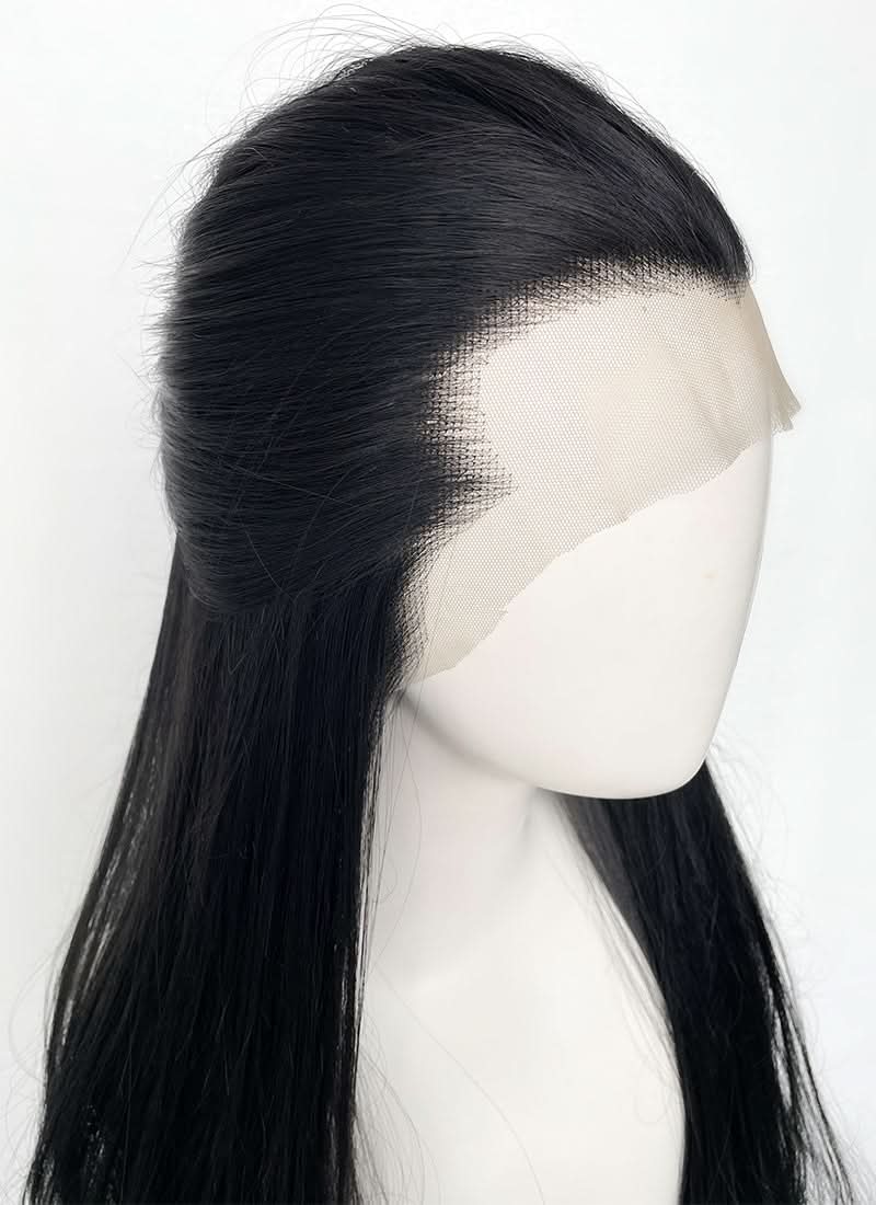 Black Straight Lace Front Synthetic Men's Wig LF3270Fantasy