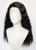 Moana Natural Black Curly Lace Front Synthetic Hair Wig LF3358