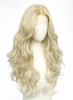 Blonde wavy Lace Front Synthetic Wig LF3373