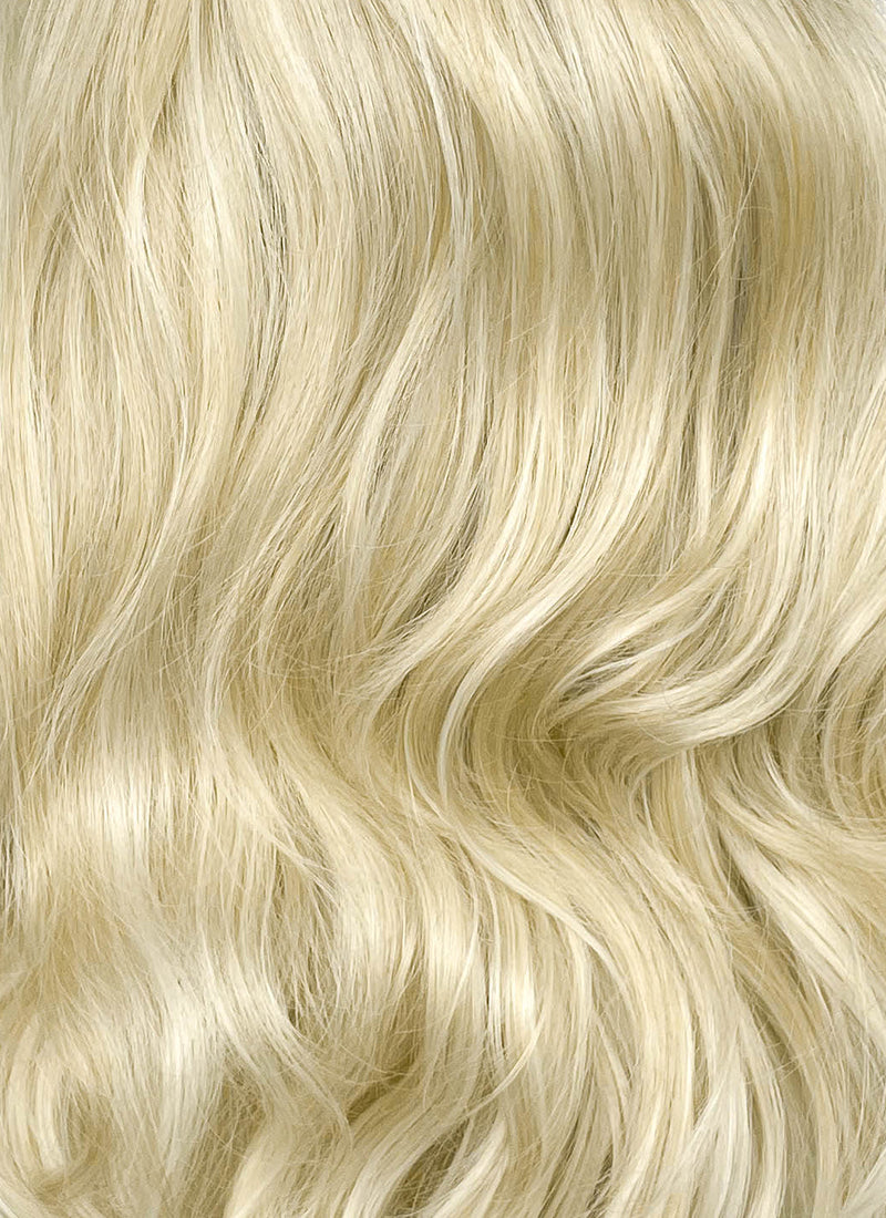 Blonde Wavy Lace Front Synthetic Wig LF3373