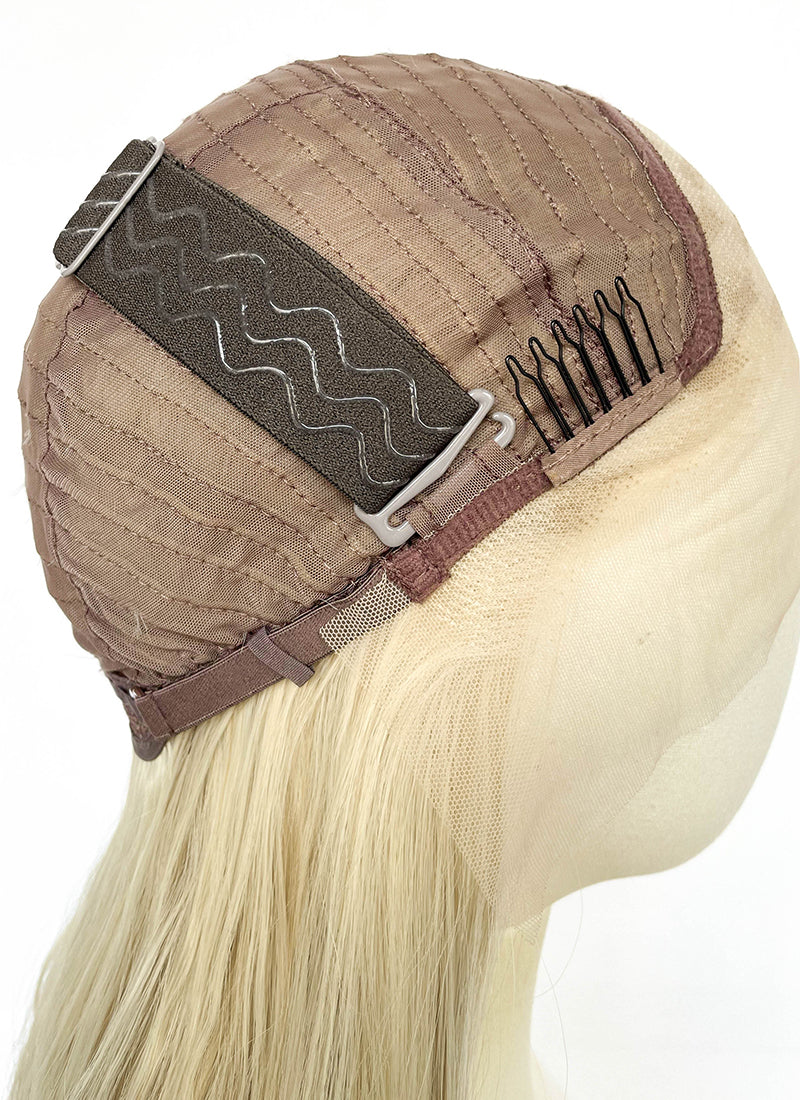 Blonde Wavy Lace Front Synthetic Wig LF3373