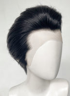 Like a Dragon Kazuma Kiryu Straight Slicked Back Black Lace Front Synthetic Men's Wig LF6010B