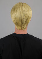 Golden Blonde Straight Lace Front Synthetic Men's Wig NM036