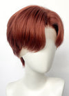 Auburn Straight Lace Front Synthetic Hair Men's Wig LF6056