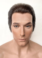 The Phantom Of the Opera Erik Brunette Straight Lace Front Synthetic Men's Wig LF6073
