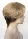 Blonde Brown Peekaboo Straight Lace Front Synthetic Men's Wig LF6108