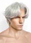 Devil May Cry Dante Silver Grey Wavy Lace Front Synthetic Men's Wig LF6116