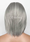 Devil May Cry Dante Grey Straight Yaki Lace Front Synthetic Men's Wig LF6117