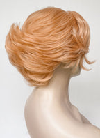Castlevania Sypha Belnades Pastel Peach Pink Wavy Lace Front Synthetic Wig LF6121