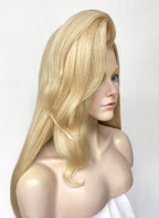 Marvel Rivals Dagger Yaki Blonde Straight Lace Front Synthetic Wig LF6122