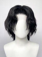 One Piece Portgas D. Ace Black Wavy Lace Front Synthetic Men's Wig LF6129