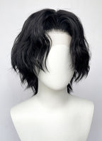 One Piece Portgas D. Ace Black Wavy Lace Front Synthetic Men's Wig LF6129