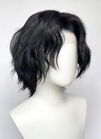 One Piece Portgas D. Ace Black Wavy Lace Front Synthetic Men's Wig LF6129