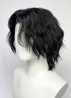 One Piece Portgas D. Ace Black Wavy Lace Front Synthetic Men's Wig LF6129