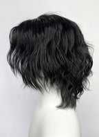 One Piece Portgas D. Ace Black Wavy Lace Front Synthetic Men's Wig LF6129