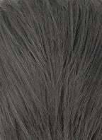 Dark Grey Straight Yaki Lace Front Synthetic Men's Wig LF6133
