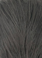 Dark Grey Straight Yaki Lace Front Synthetic Men's Wig NM026