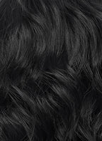 Demon Slayer: Kimetsu no Yaiba Muzan Kibutsuji Black Wavy Lace Front Synthetic Men's Wig LF6136