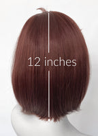 DAN DA DAN Momo Ayase Brunette Straight Bobo Lace Front Synthetic Wig LF6139