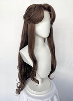 Brunette Braided Lace Front Synthetic Hair Wig LF6146A