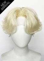 Light Blonde Wavy Lace Front Synthetic Men's Wig LF6149