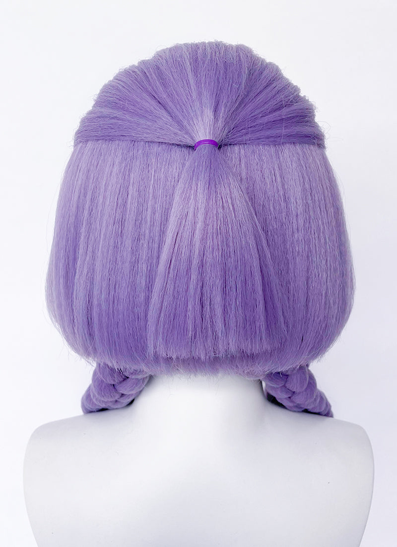 League of Legends Yunara Purple Braided Yaki Lace Front Synthetic Wig LF6156
