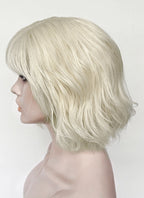 Predator Badlands Thia & Tessa Platinum Blonde Wavy Lace Front Synthetic Hair Wig LF6158