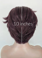 Dispatch Courtney Invisigal Deep Violet Straight Yaki Lace Front Synthetic Hair Wig LF6159