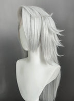 Helluva Boss Loona Silver Grey Straight Lace Front Synthetic Wig LF6167