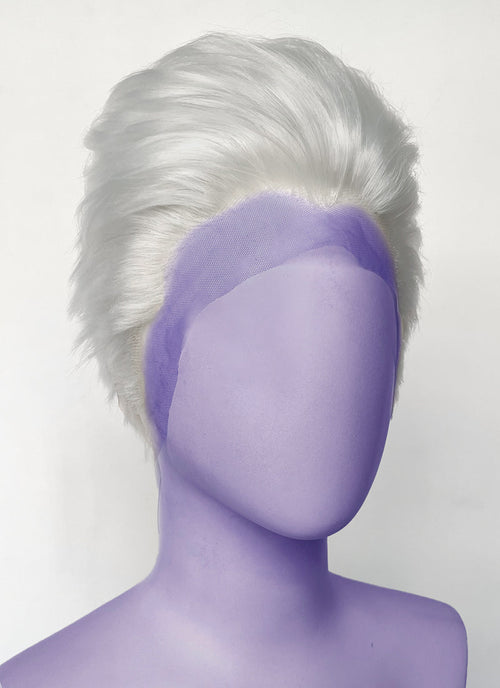 White Lace Front Wig For Cosplay as Essek Thelyss from Critical Role LF6175
