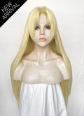 Jujutsu Kaisen Yuki Tsukumo Blonde Straight Lace Front Synthetic Hair Wig LF6178