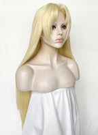 Jujutsu Kaisen Yuki Tsukumo Blonde Straight Lace Front Synthetic Hair Wig LF6178