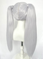 Frieren: Beyond Journey's End Frieren Pastel Lilac Mixed Blonde Ponytail Lace Front Wig LF6195