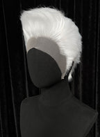 Critical Role The Legend of Vox Machina Percy Straight Pure White 13" x 5" Lace Top Synthetic Men's Wig LF6196