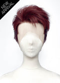 Love and Deepspace Valko Straight Cherry Red Lace Front Synthetic Men's Wig LF6200