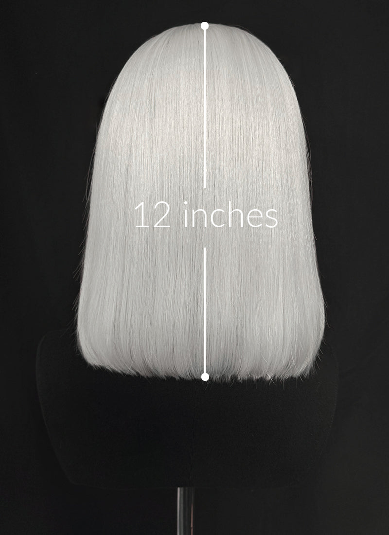 Interview with the Vampire Gabrielle de Lioncourt Straight Platinum White Lace Front Synthetic Wig LF6206
