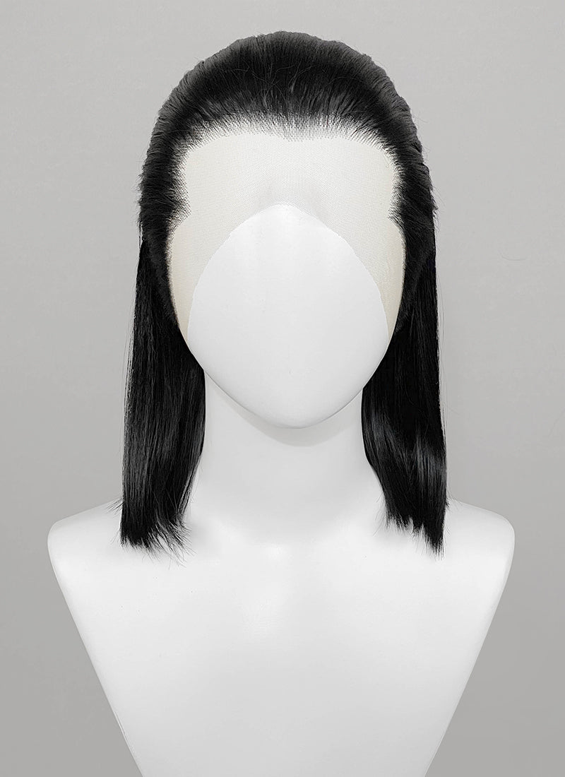 The Blood of Dawnwalker Coen Black Straight Ponytail Lace Front Synthetic Men's Wig LF6208