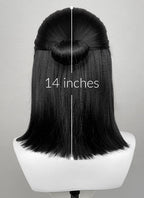 The Blood of Dawnwalker Coen Black Straight Ponytail Lace Front Synthetic Men's Wig LF6208